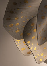 Nightbloom Wall Sconce, White & Gold (US)